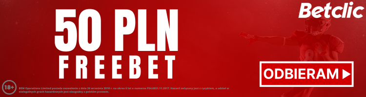 Betclic kod promocyjny BETONLINE